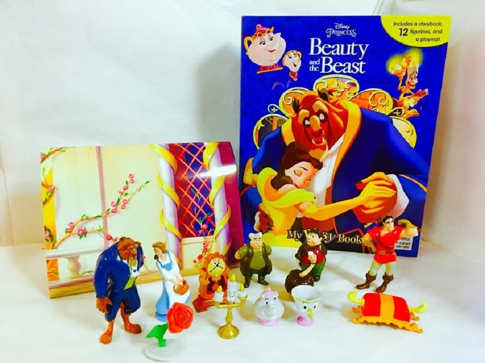Beauty and the Beast Licensed Book & Figure Set