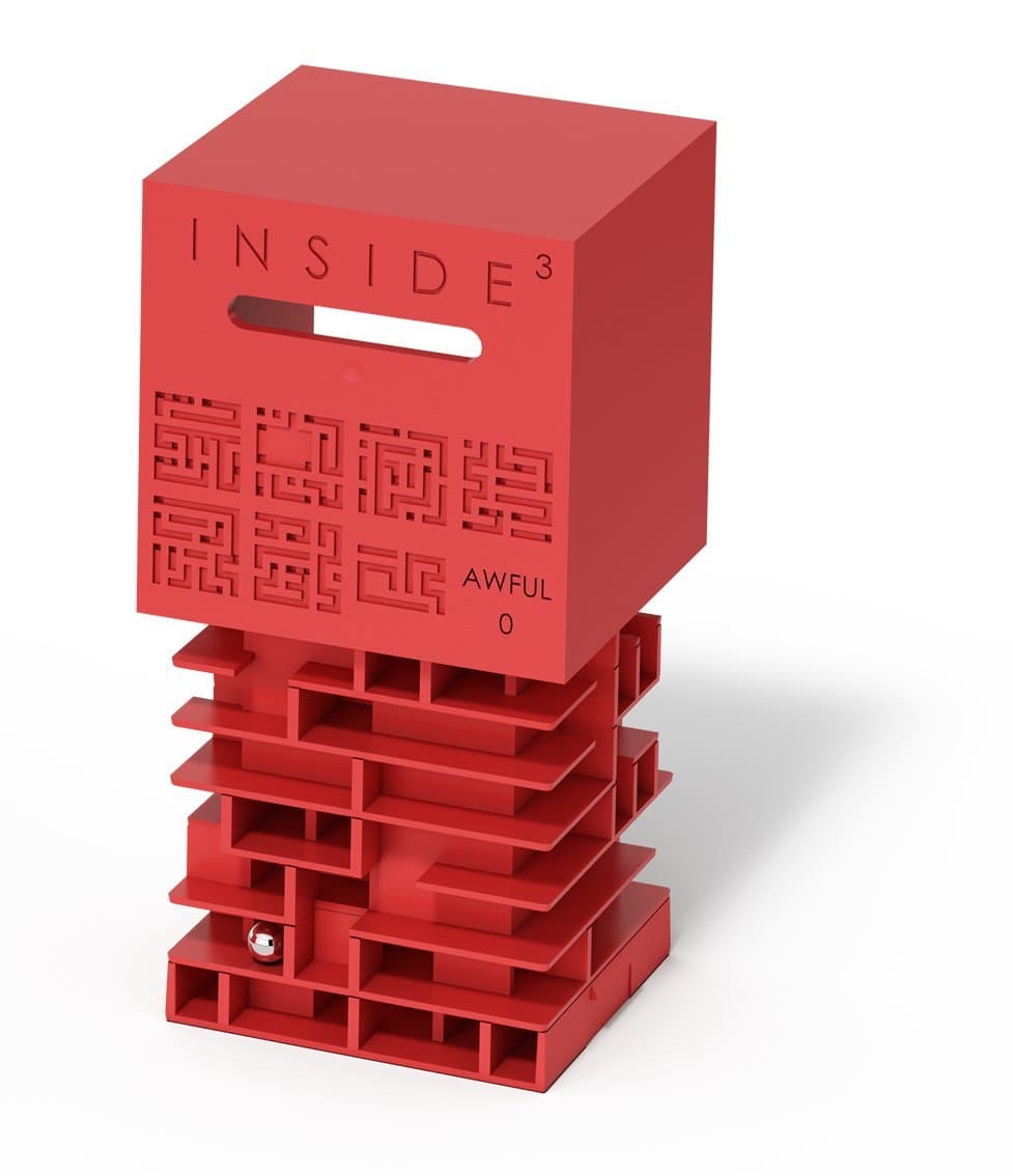One SizeAwful0 Labyrinth Cube (INSIDE3) Level : 8 out of 12,One Colour