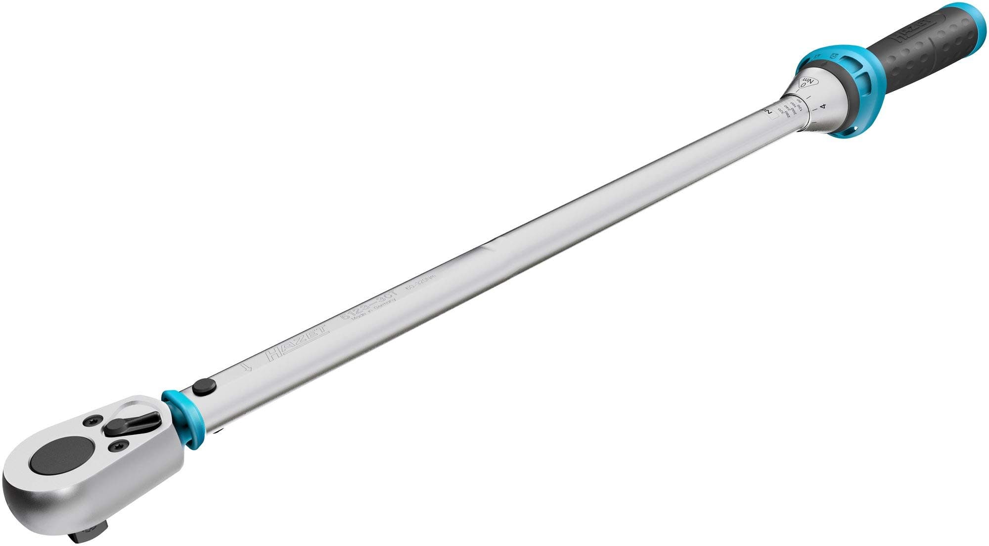 Torque Wrench 5123-3CT I Output: Square 12.5 Mm (1/2 Inch), Tolerance: 3%, 32 Teeth (Operating Angle 11.25 Degrees) I Reversible Ratchet for Car and Bicycle I 24.72 Inches