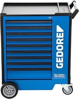 Gedore Tool Trolley with 9 Drawers, Pack of 1, 2004 0810