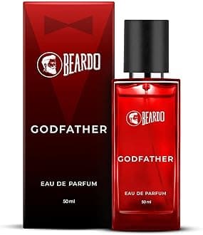Beardo Godfather Perfume for Men, 50ml | Aromatic, Spicy Long-Lasting Fragrance for Date Night | Body Spray | Valentine's Day Gift for Husband or Boyfriend