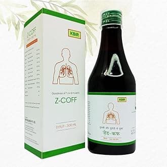 KBIR Z COFF | Relief From Cold, Cough, Blocked Nose, Headache, Body Ache, Muscular Stiffness & Breathing Difficulty | ayurvedic| Made With 15 Natural Herbs | 300ml