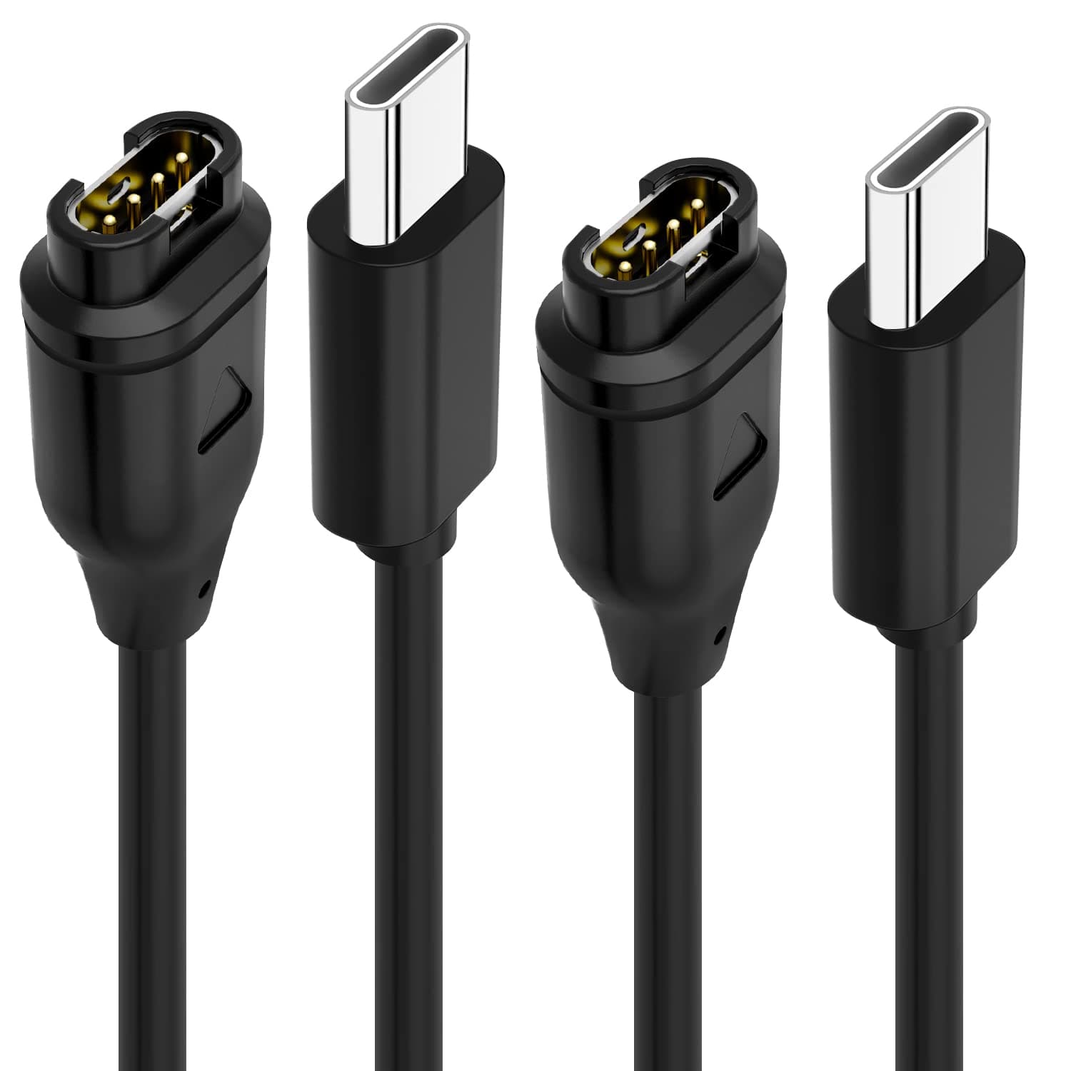 USB C Charger Compatible with Garmin Watch Charger, 2 Pack Data Sync Charging Cable for Garmin Fenix 7 6 5 Series, Forerunner 965 945 245 45, Instinct...3.3FT