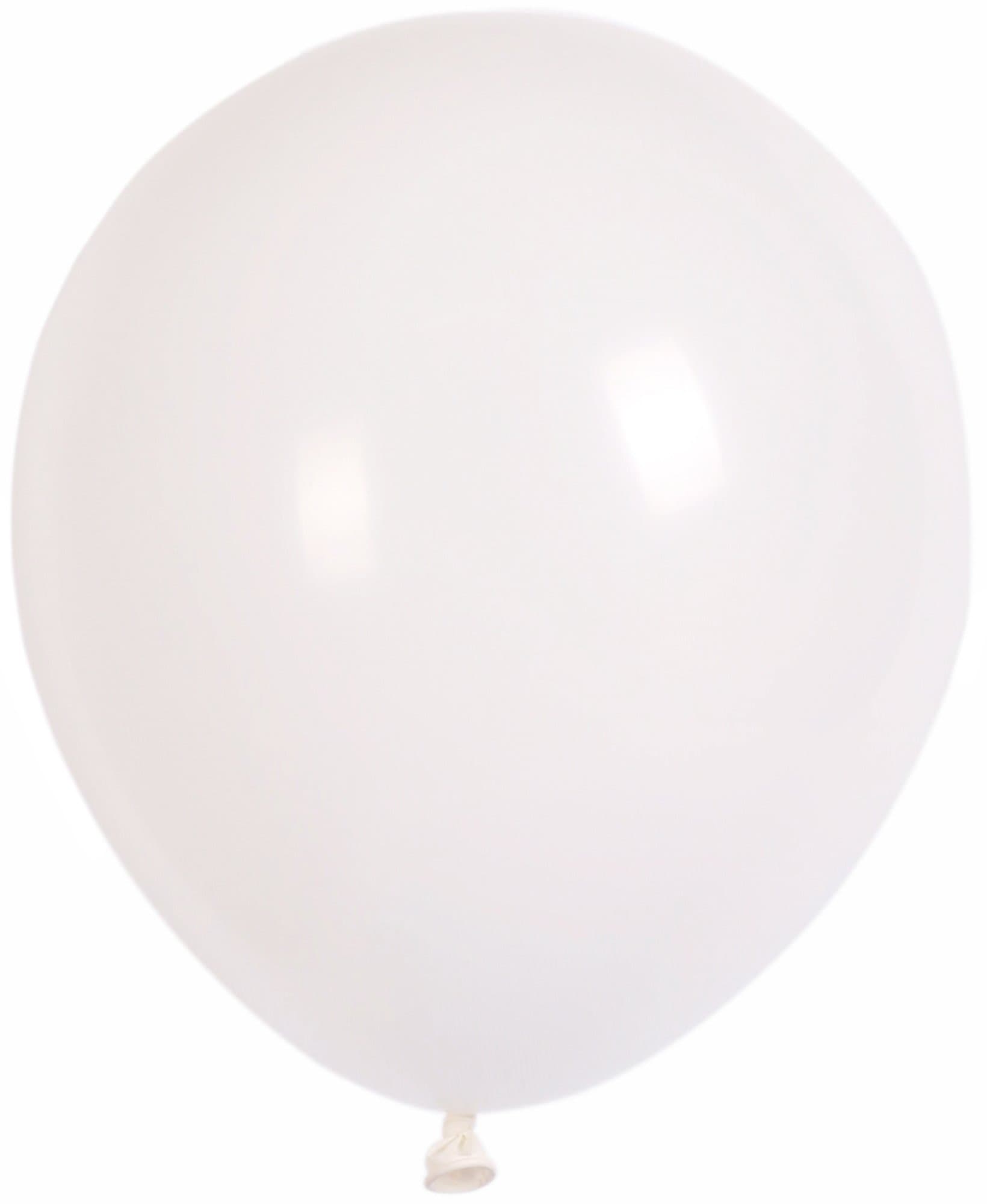 12" Helium Quality Latex Party Balloons (White, 12)