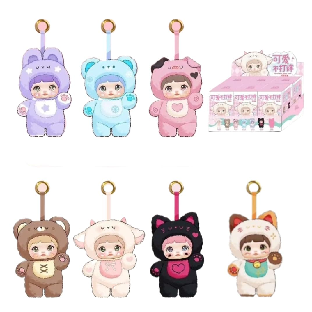 Nommi Loveliness Never Ends Whole Set Full Set Blind Box Kawaii Plushie Figure Doll Cute Xmas Collectible Birthday Gift (6PACKS)