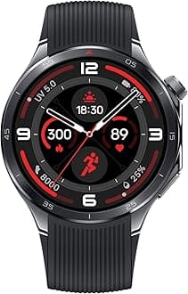 Watch 3 Obsidian Titanium, 32GB, 120-Hour Battery, Health & Fitness Tracking, Sapphire Crystal Design, Titanium Bezel, Dual-Engine, Wear-OS by Google, not Compatible with iOS