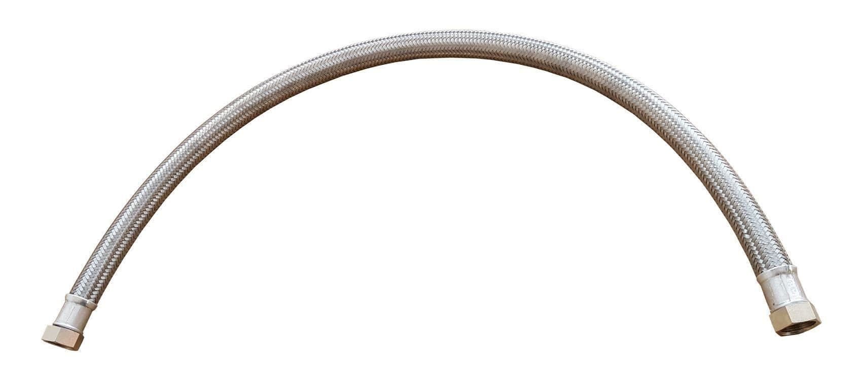 Flexi Flexible Pump Connector Water Hose Pipe Connection Female 3/4" x 3/4" 60cm