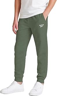 Reebok Boys Sweatpants - Soft Performance Fleece Boys Joggers Athletic Pants with Elastic Waist & Pockets (Sizes Run Small)