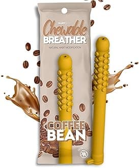 Smokeless Alternative | Before and After Quitting | Oral Fixation Relief Quit Smoking Aid Stop Vaping Aid | Tobacco-Free Nicotine-Free Non-Electric Travel Friendly (Coffee Bean, 1 Pack)