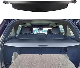 Cargo Cover for Jeep Grand Cherokee (2 Row; WL) 4XE Accessories 2022-2025 2026 Rear Black Trunk Shade Luggage Security Cover
