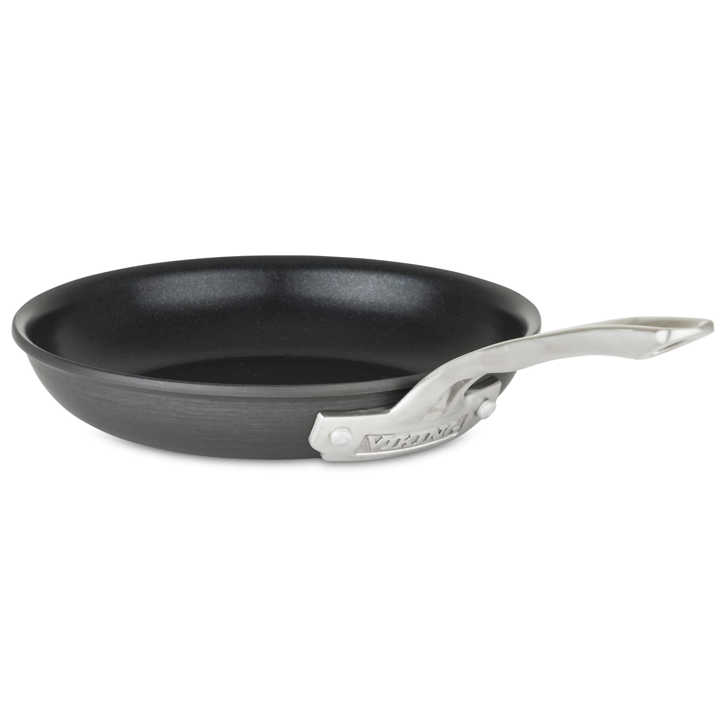 Nonstick Frying Pan, 8 Inch Hard Anodized Kitchen Cookware, Gray