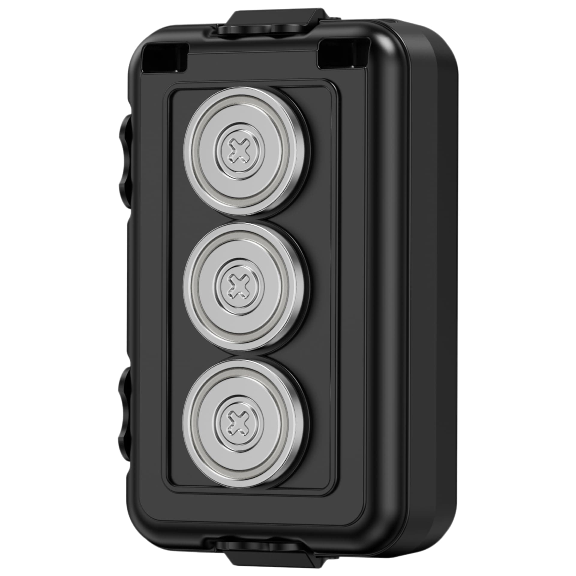 Magnetic Key box, Hide A Key Magnetic Car Key Holder Key Hider, Waterproof Hidden Key Holder Car Key Case for Outdoor Travel, Magnetic Key Box for Under Car Vehicles (1, Black)