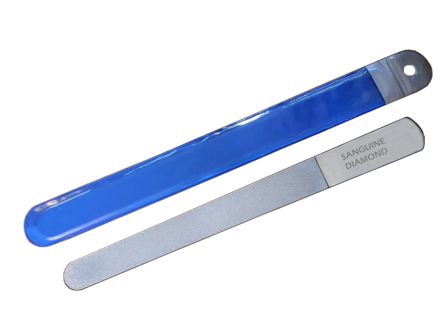 Sanguine ® Extra Fine Diamond Nail File, Double Sided Diamond Dust Coating - Much Improved!