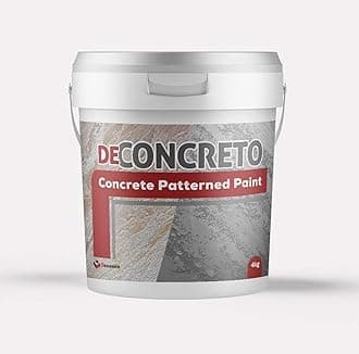 DECONCRETO - Concrete Effect Decorative Plaster for Interior 4 KG - Exclusive Touch with Texture