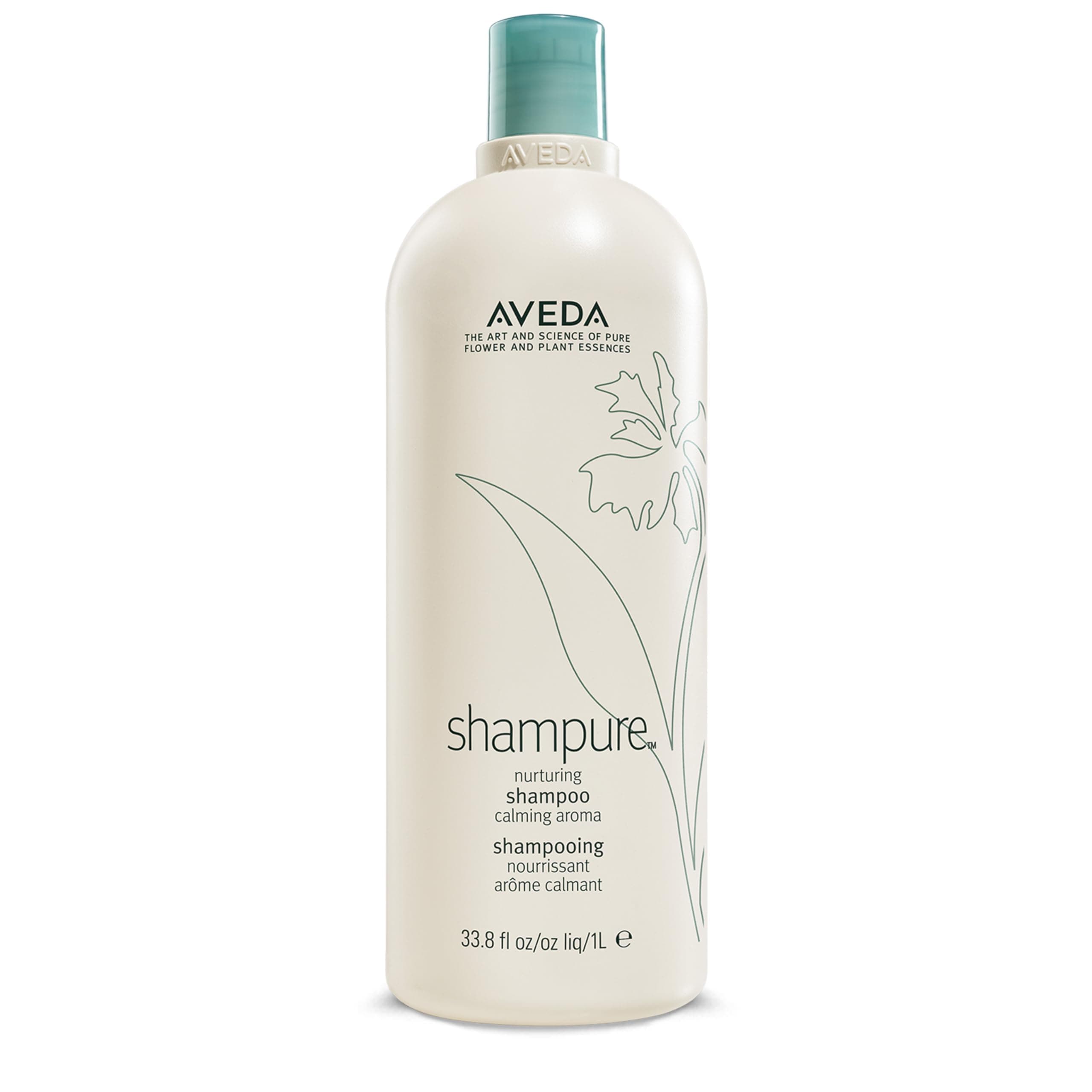 Aveda Shampure Nurturing Shampoo for Fine to Medium Hair | Gently Cleanses Hair | Daily Shampoo | Calming Aroma of Lavender & Ylang Ylang