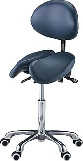 Master Massage Berkeley Ergonomic Split Style Saddle Stool