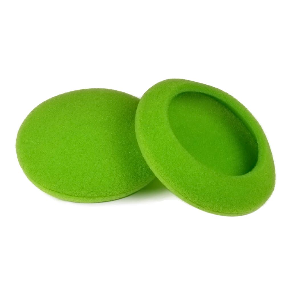 5 Pairs 50mm(2inch) Quality Replacement Ear Pad Foam Earbud Sponge Cover Cushions for Sennheiser PX100 / Sony MDR-G57 / Philips/Plantronics & Other Headphones (50mm, Green)