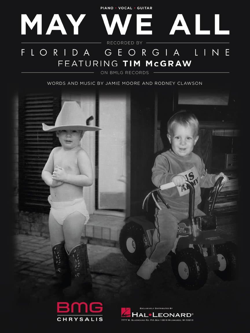 Florida Georgia Line feat. Tim McGraw - May We All - Sheet Music Singl