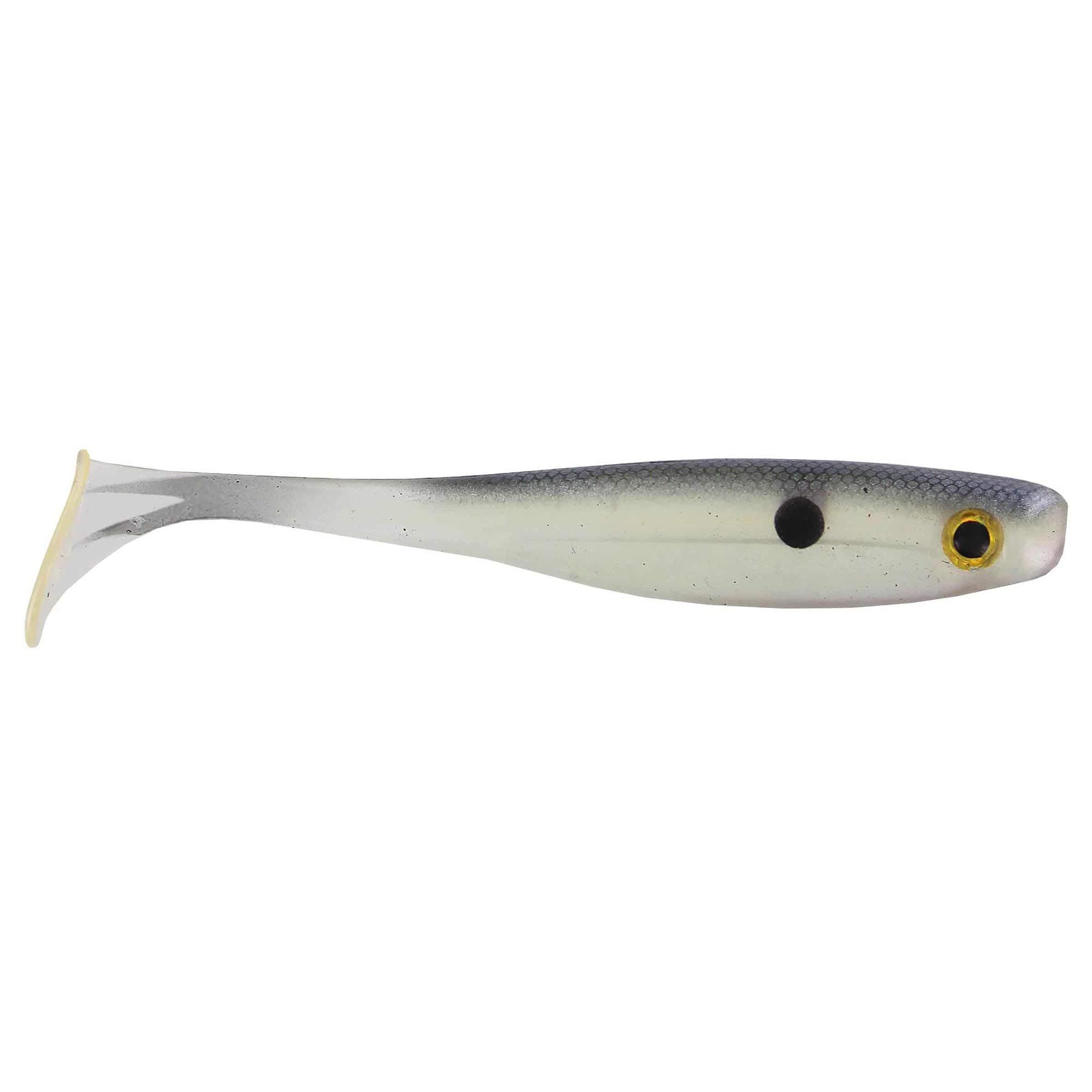Big Bite Baits 3.5' Suicide SHAD/Pearly SHAD (5 Pack)