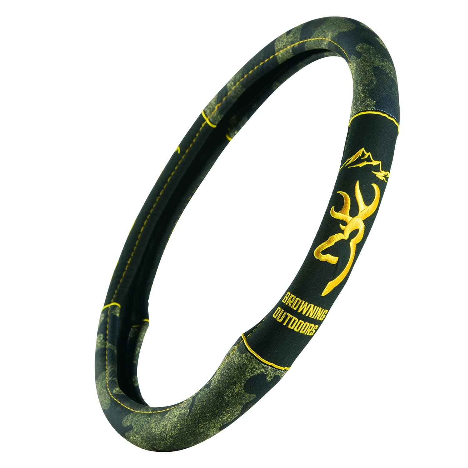 Browning, Steering Wheel, Forest Grip, Camo/Yellow, Os