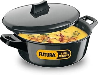 Hawkins L60 Futura Hard Anodised Cook and Serve Stewpot/Bowl - 3 Litres