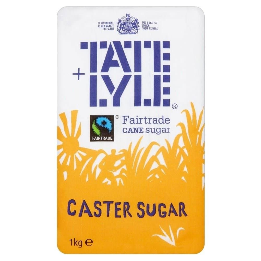 Tate & Lyle Fairtrade Caster Sugar 1kg