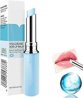 Hyaluronic Acid Lip Balm, Long-lasting Moisturizing Lips, Lip Care Daily Use Lip Balm (New Packing) (Hyaluronic acid)