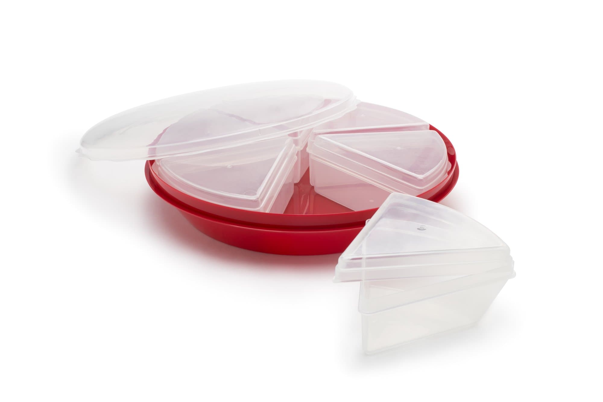 Fox Run Pie Carrier and Saver With Lid, Saves up to 10" Pies, Includes 6 Pie Slice Containers
