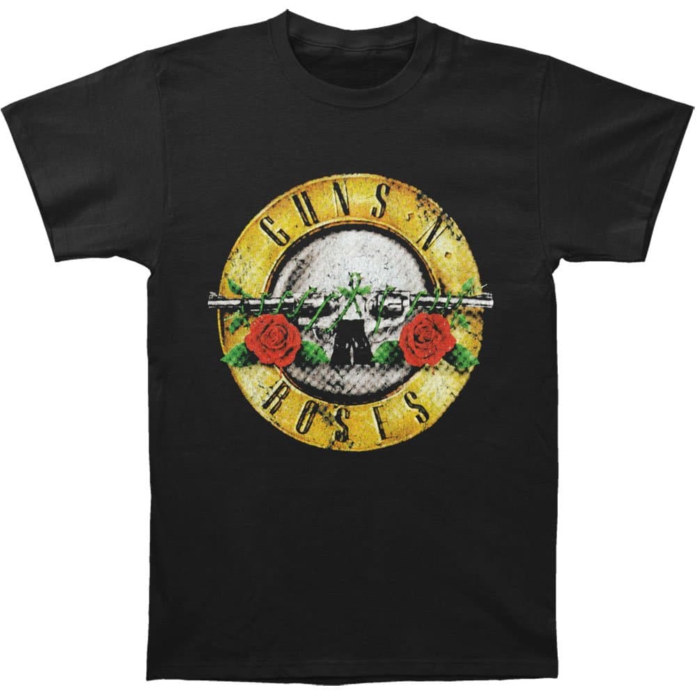 Guns N Roses Distressed Bullet T-Shirt