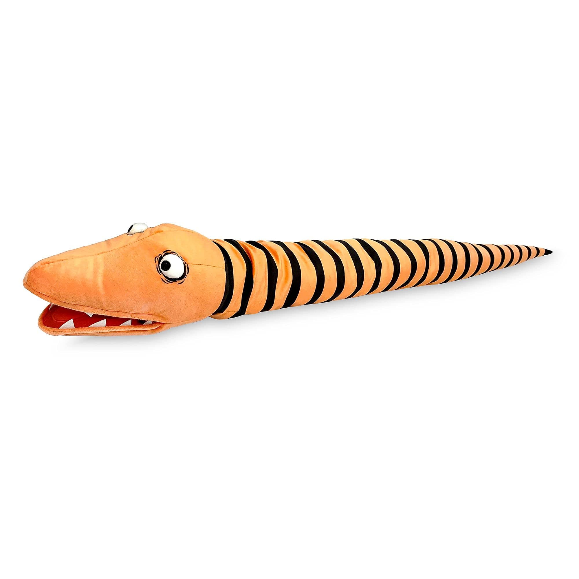 Official Snake Medium Soft Toy, The Nightmare Before Christmas, 105cm/41v, Striped Plush Serpent with Embroidered Details, Suitable for Ages 0+