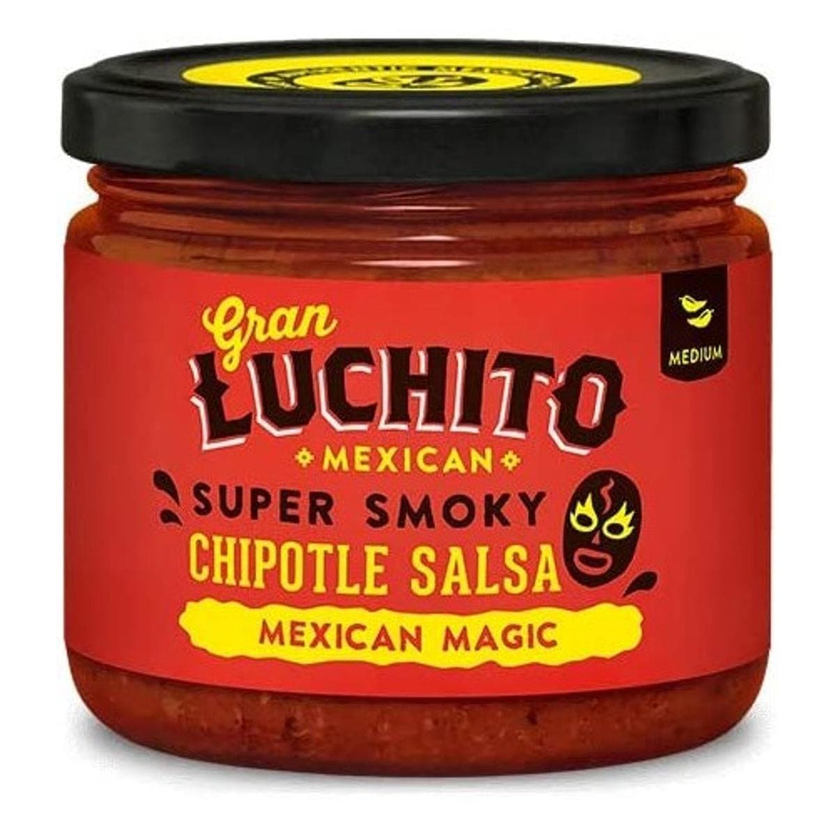 Chipotle Salsa - No Added Sugar - Gran Luchito Mexican