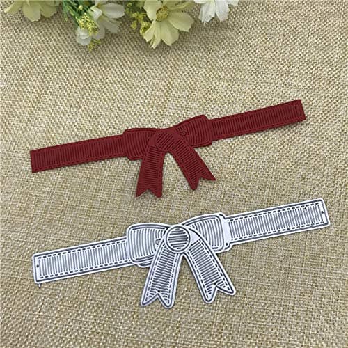 1 Pcs Bow Tie Cutting Dies, Bow Tie Metal Die Cuts,DIY Scrapbooking Artist Metal Cutting Dies Stencils for Card Making Decorative Embossing Suit Paper Cards Stamp DIY 15cmx6cm
