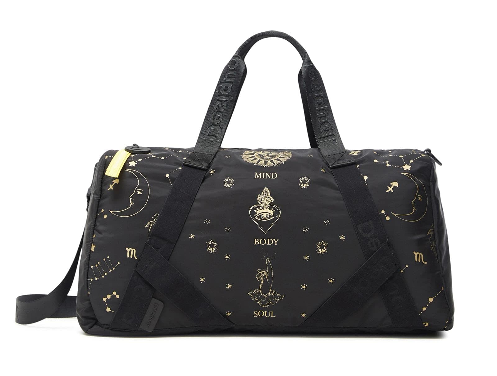 Desigual womens Luggage, Black, U US