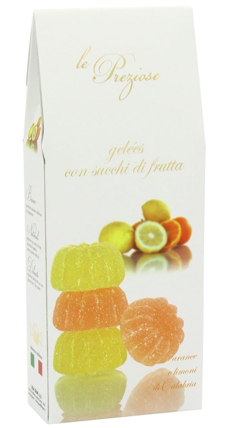 Orange & Lemon - Fruit Jellies Italian Le Preziose 7oz