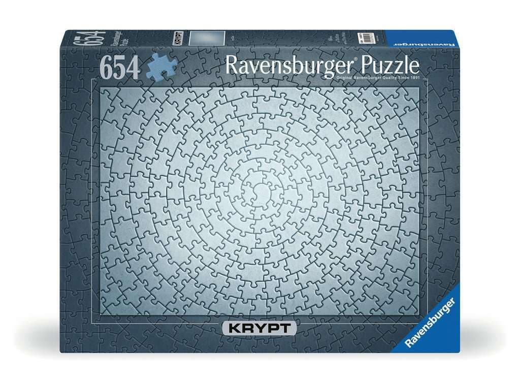 Krypt Silver 654 Piece Challenge Jigsaw Puzzle for Adults - 12000071 - Handcrafted Tooling, Made in Germany, Every Piece Fits Together Perfectly