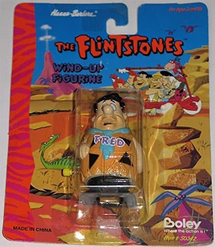 Vintage Flintstones Fred Flintstone Wind up Figure