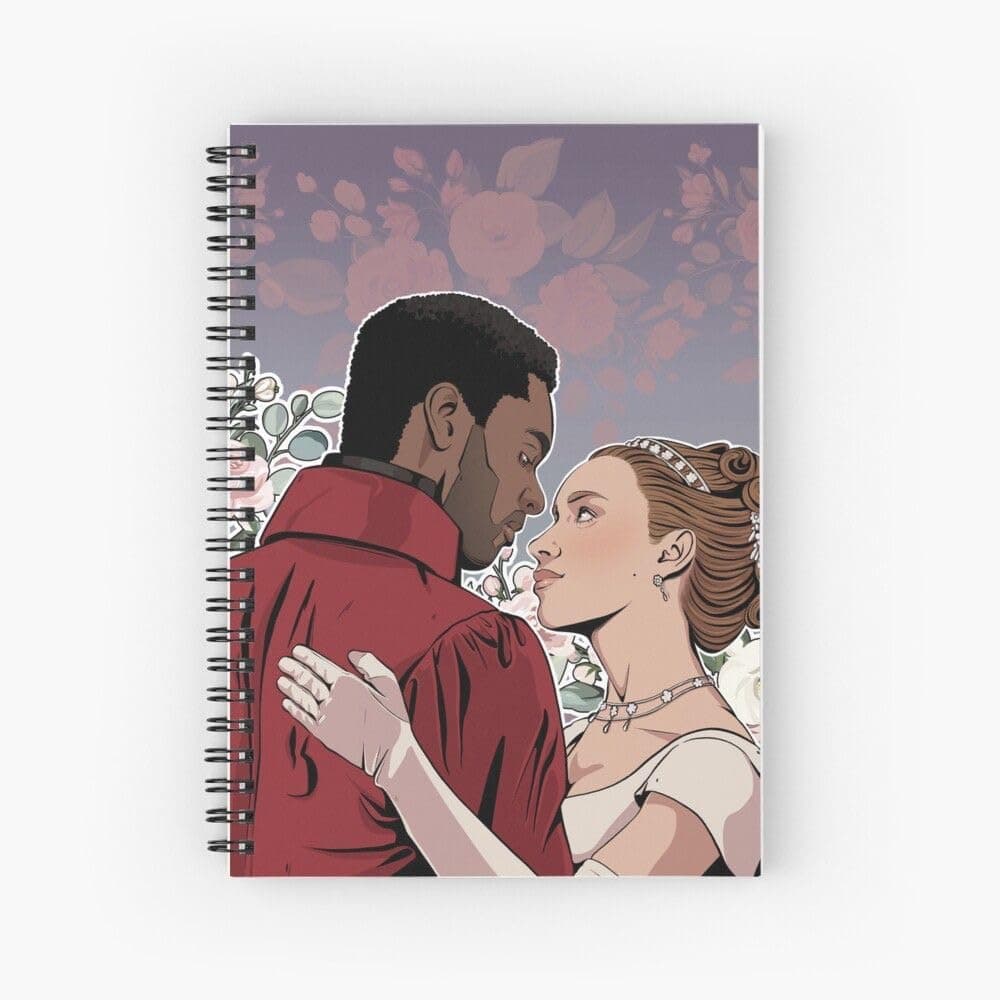 CRAFT MANIACS Bridge Ton Daphne & Simon Caricatures A5 Sized 120 Ruled Pages Matt Laminated Notebook Free personalised Bookmark with every order