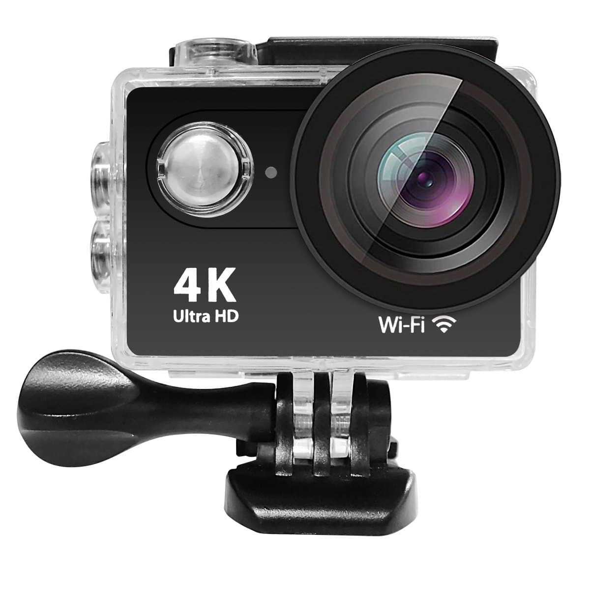 Ufinetec ACH9R 4K Action camera Ultra HD Waterproof DV Camcorder 2.0-inch LCD With 2.4G Remote Control 170 Degree 6 Layers Glass Fish Eye Lens Collecting Bag Accessories Kit