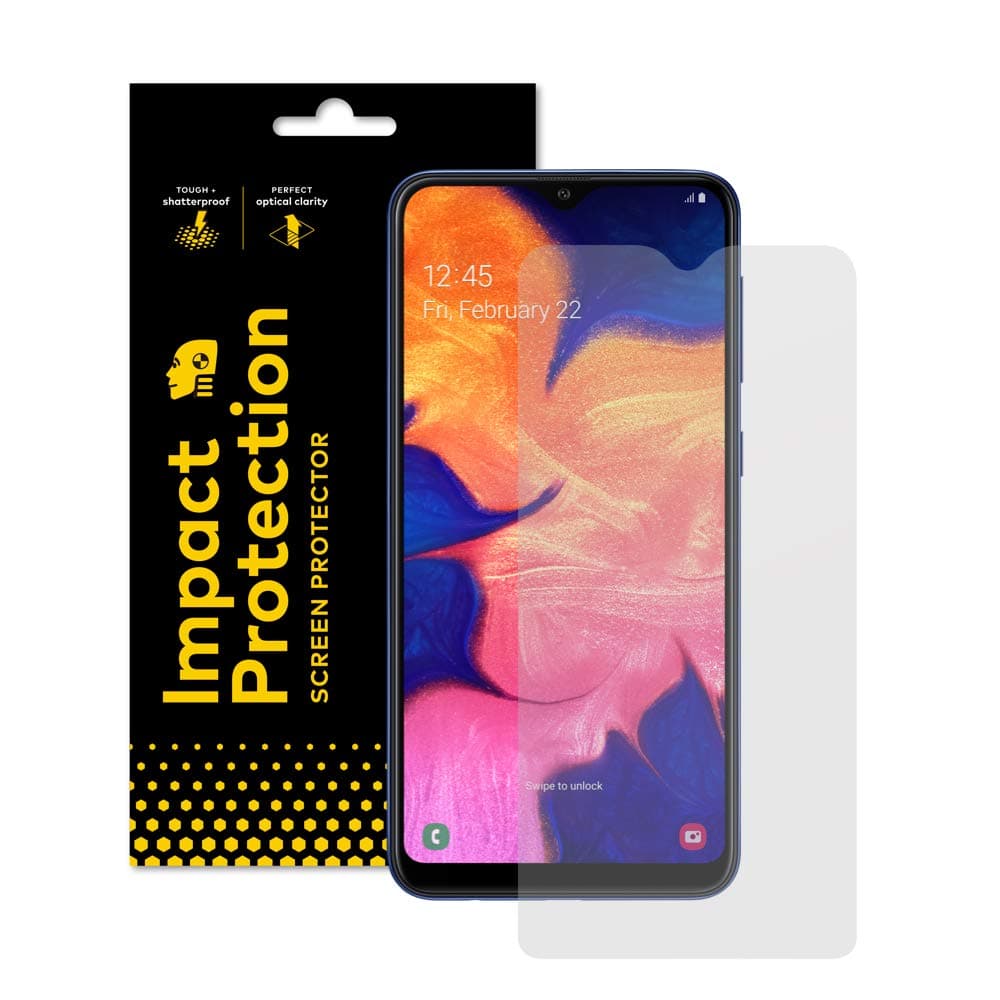 RhinoShield Screen Protector compatible with Samsung [Galaxy A10] | Impact Protection- High Strength Impact Damping/Dispersion Technology - Clear and Scratch Screen Protection