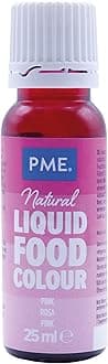 PME 100% Natural Food Colouring - Pink 25 g