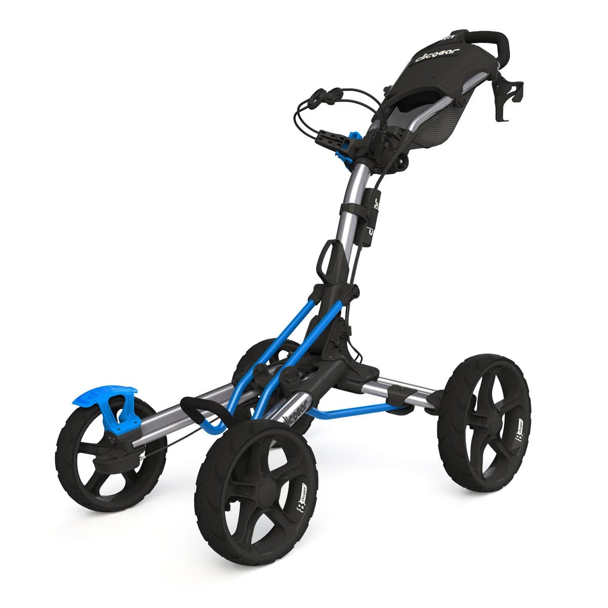 Clicgear Model 8.0 Golf Cart, Silver/Blue