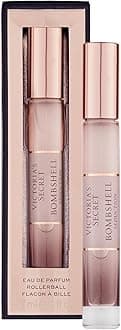 Victoria's Secret Bombshell Seduction Eau de Parfum Rollerball, Notes of White Peony, Sage & Velvet Musk Travel Size Mini Perfumes for Women (0.23 oz)