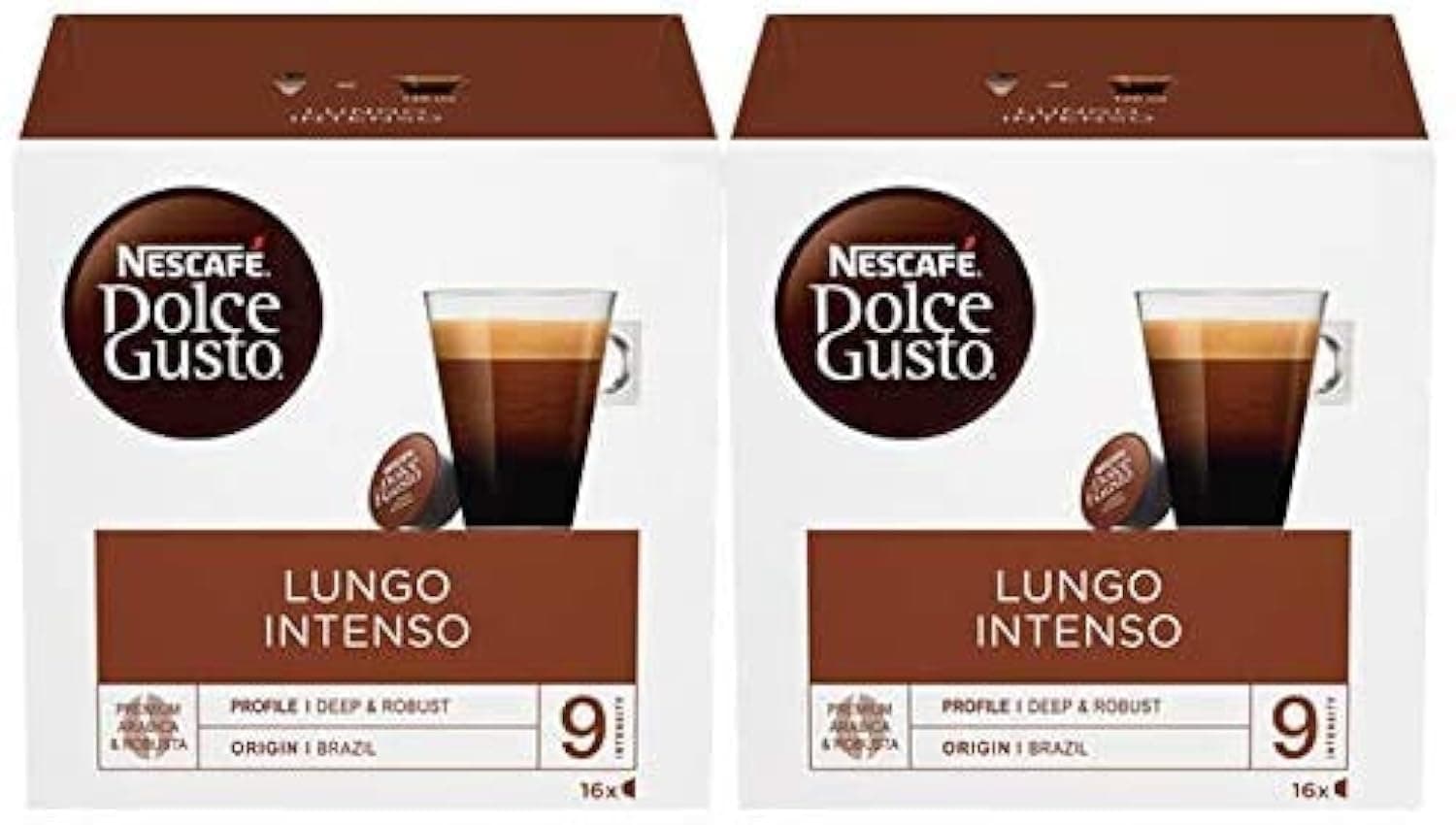 Dolce Gusto Dolce Gusto Lungo Intenso X 2 Pack 32 Pods