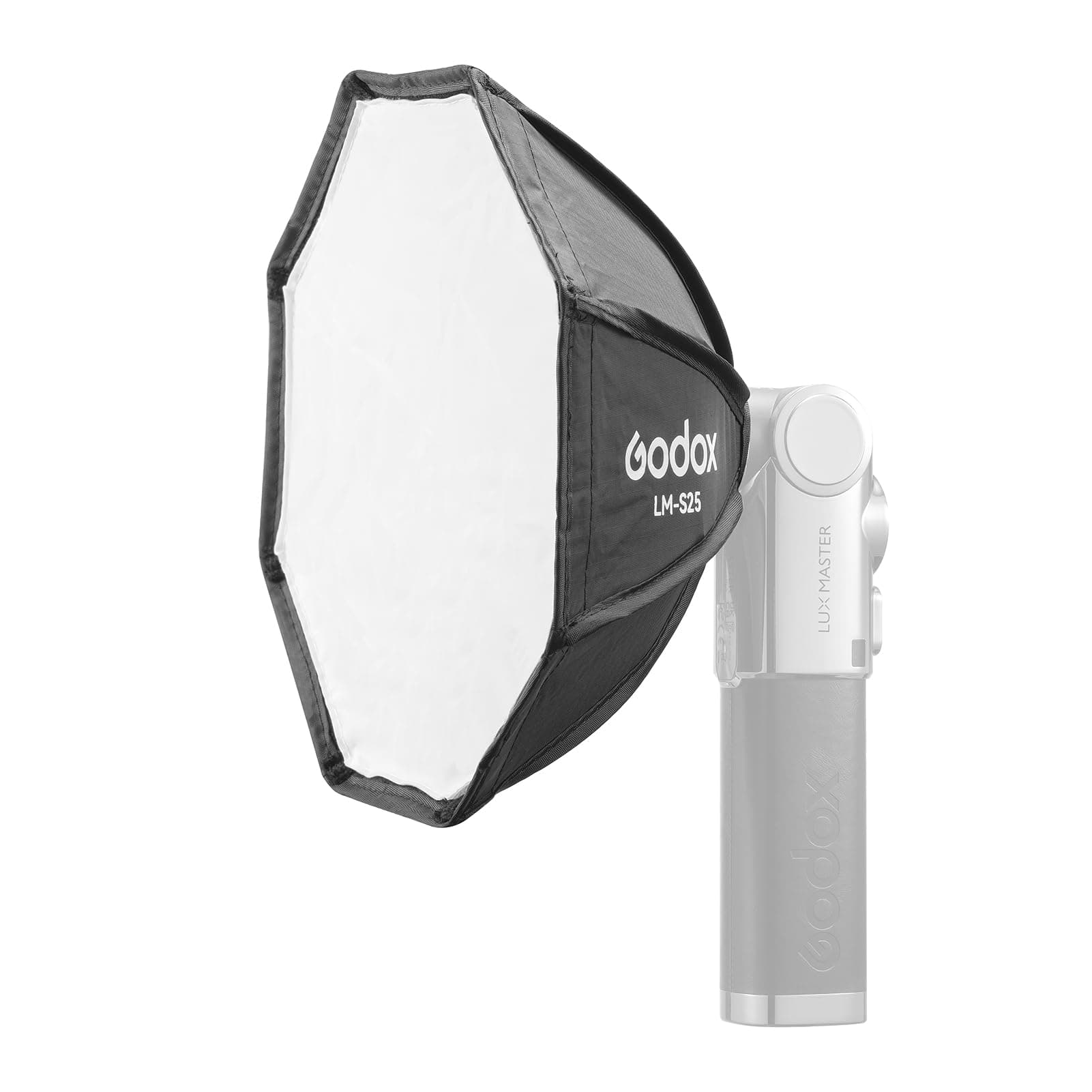 Godox LM-S25 Mini Octagonal Softbox Diffuser Compatible with Godox Lux Master Retro Camera Flash