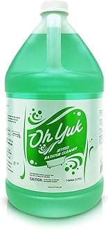 Oh Yuk Jetted Tub Cleaner for Jet Tubs, Bathtubs, Whirlpools, The Most Effective Jetted Tub Cleaner, Septic Safe, 32 Cleanings per Bottle - 1 Gallon