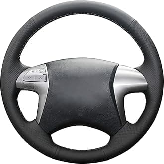 Steering Wheel Cover, for Toyota Fortuner Hilux 2012-2015, Customize DIY Hand Sewing Hand-stitched