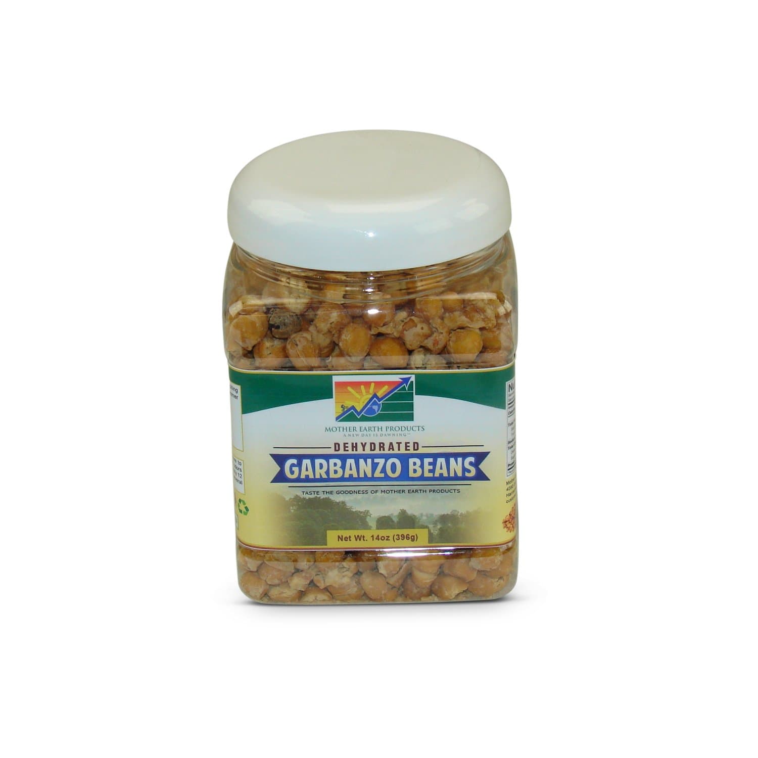 Dehydrated Fast Cooking Garbanzo Beans, quart Jar, 14 Ounce (Pack of 1) (Quart Size)