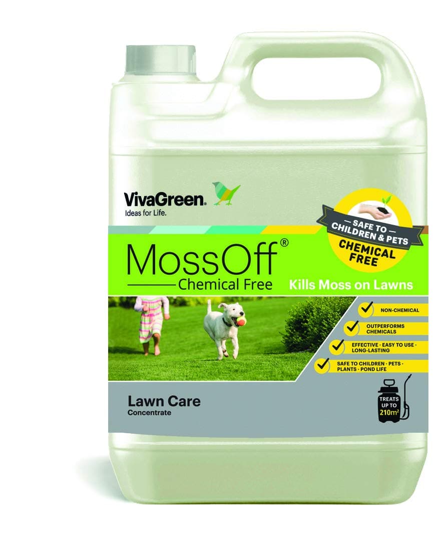 Lawn VivaGreen MossOff - 5 Litre Large Size