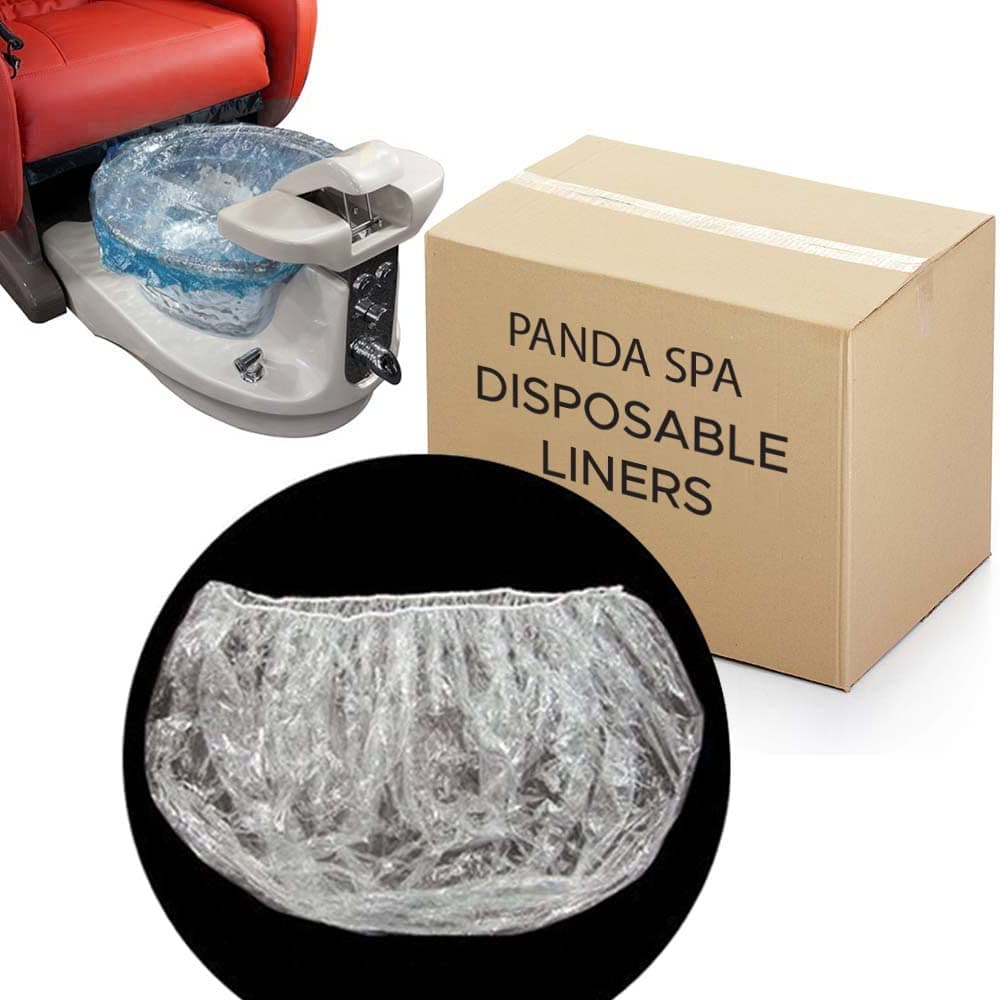 Karlash PandaSpa by Ultra Premium Spa Disposable Liners One Size Fits most Pedicure Spa 100pcs (100 Count (Pack of 1))