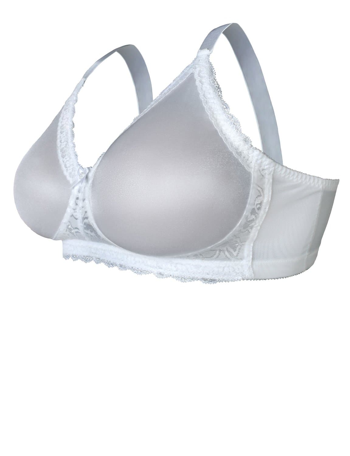 VAWN AND BOON White Sia Breast Form Bra 40D for 1000 Gram Silicone Breast Forms - Crossdresser TV
